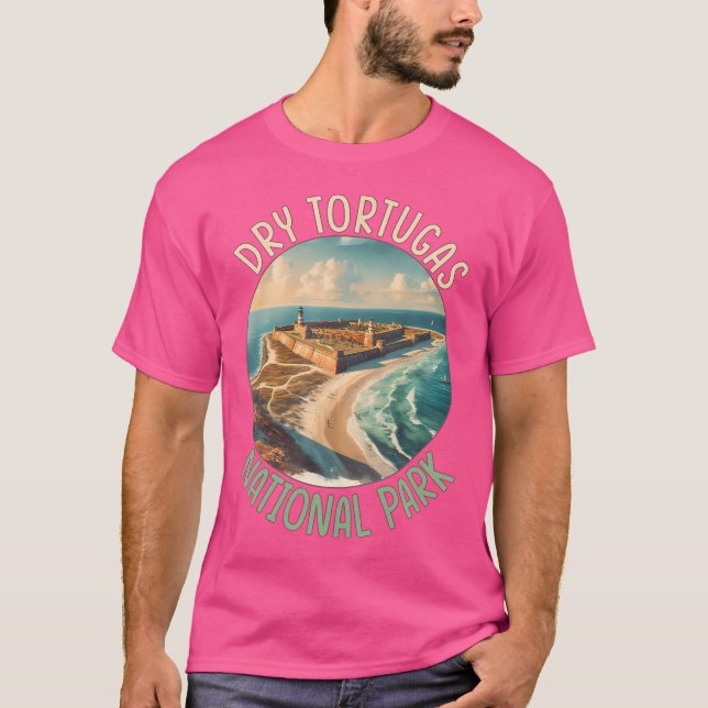 Dry Tortugas National Park Florida Outdoor Scuba D T-Shirt (Front)