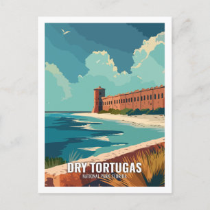Dry Tortugas National Park Florida USA Postcard