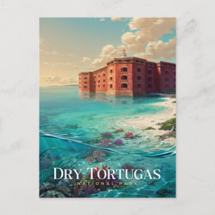 Dry Tortugas National Park Fort Jefferson Postcard