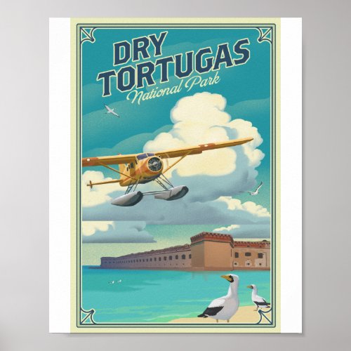 Dry Tortugas National Park Litho Artwork Poster