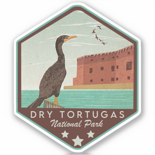 Dry Tortugas National Park Sticker (Front)