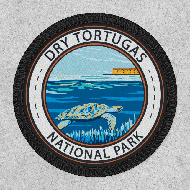 Dry Tortugas National Park Turtle Badge (Front)