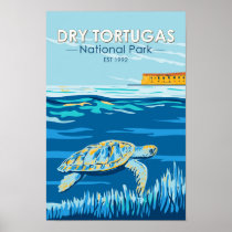 Dry Tortugas National Park Turtle Vintage