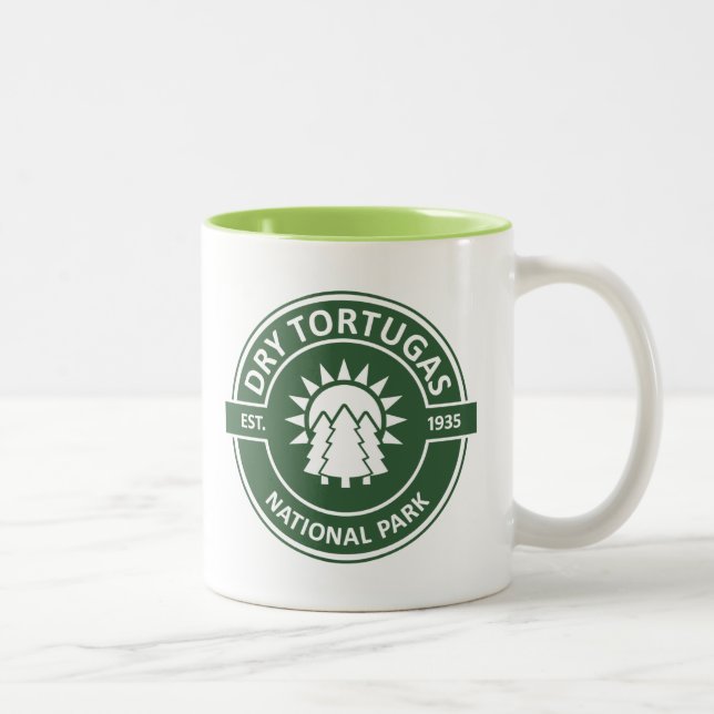 Dry Tortugas National Park Two-Tone Coffee Mug (Right)
