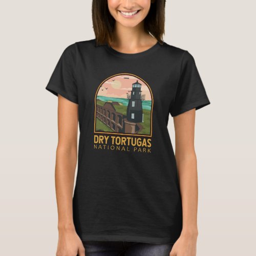 Dry Tortugas National Park Vintage Emblem T_Shirt