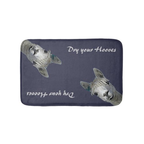 Dry Your Hooves _ Alpaca Bath Mat