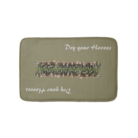 Dry Your Hooves - Cattle Bathroom Mat
