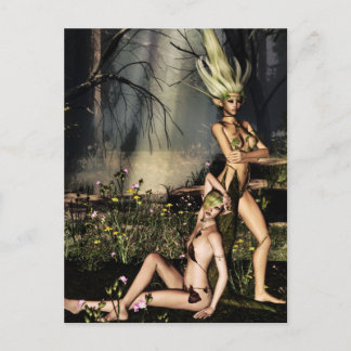 Dryads at Rest Postcard