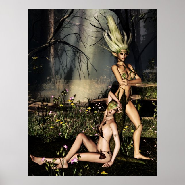 Dryads at Rest Poster (Front)