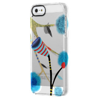 Dryed Pressed Flowers Art Clear iPhone SE/5/5s Case