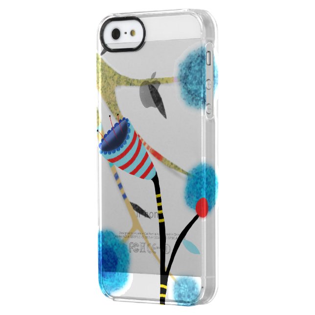 Dryed Pressed Flowers Art Uncommon iPhone Case (Back Left)