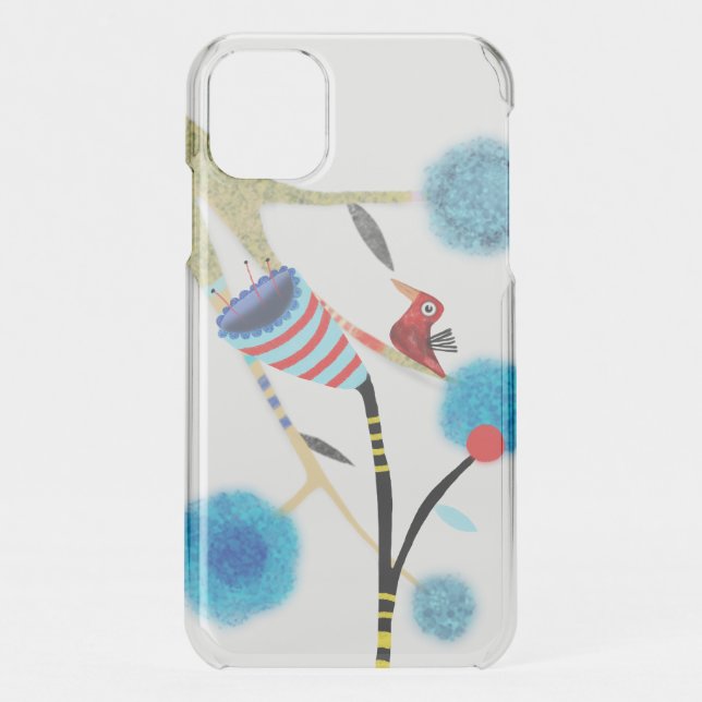 Dryed Pressed Flowers Art Uncommon iPhone Case (Back)