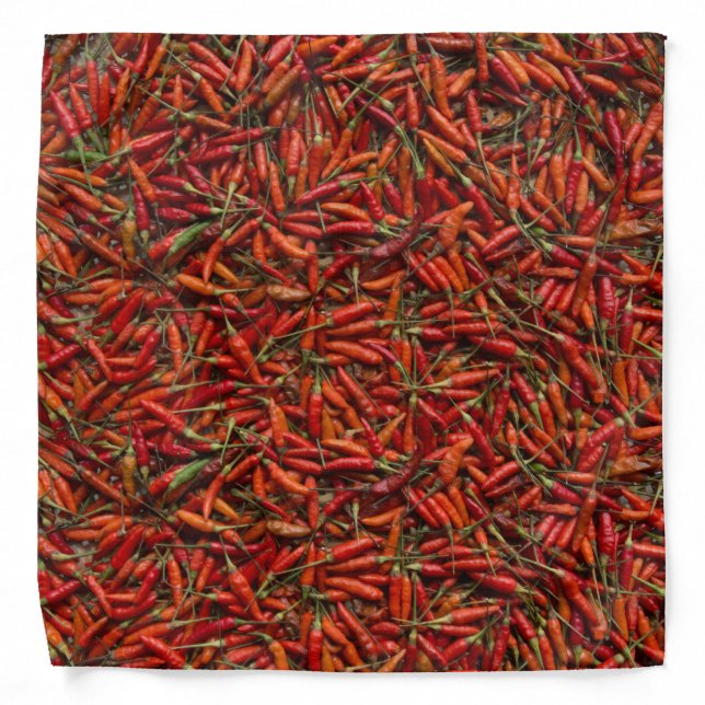 Drying Red Hot Chili Peppers Bandana (Front)