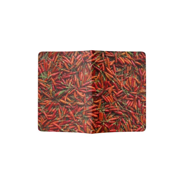 Drying Red Hot Chili Peppers Passport Holder (Opened)