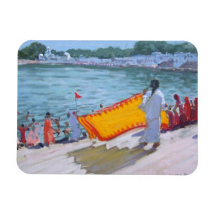 Drying Sari Pushkar Magnet