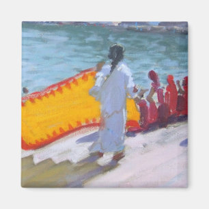 Drying Sari Pushkar Magnet