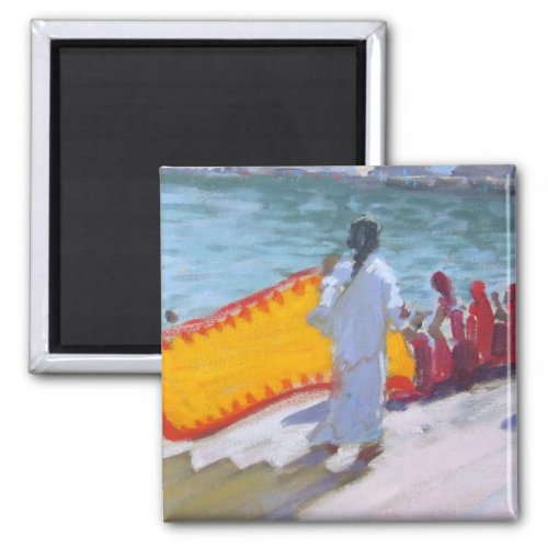 Drying Sari Pushkar Magnet