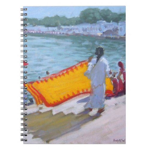 Drying Sari Pushkar Notebook
