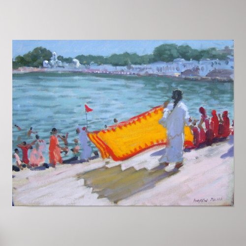 Drying Sari Pushkar Poster