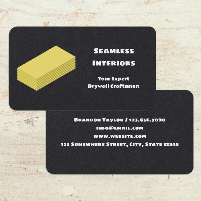 Drywall Business Card (Drywall Business Cards)