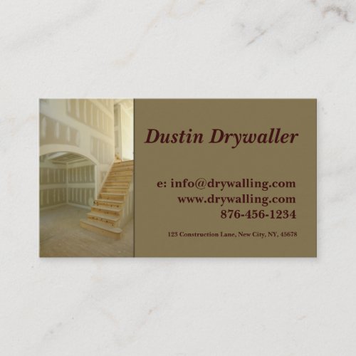 Drywall Business Cards