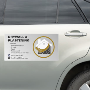 Drywall Car Magnet Plaster