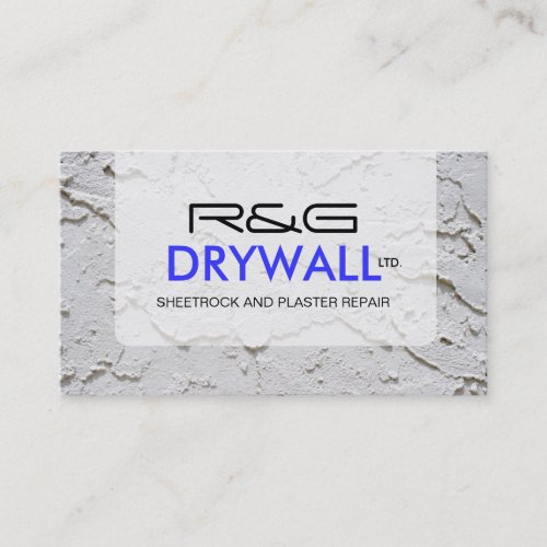 DRYWALL COMPANY BUSINESS CARD