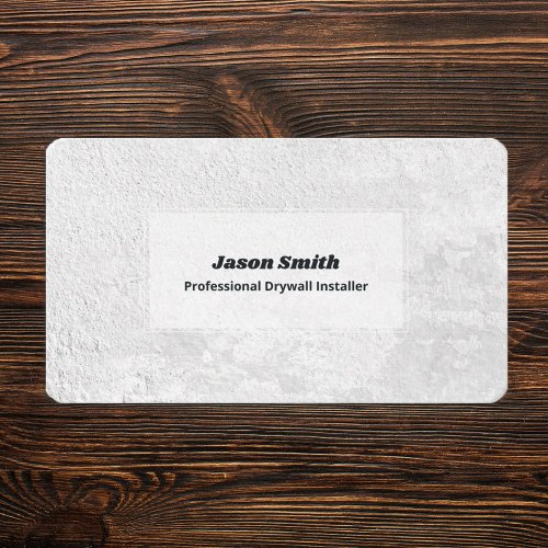 Drywall Installation Business Card