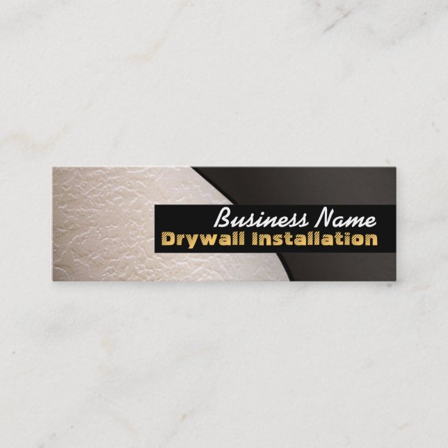Drywall Skinny Business Cards (Front)
