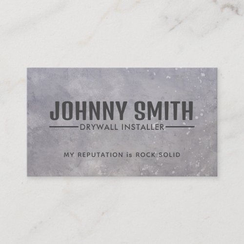 Drywall Slogans Business Cards