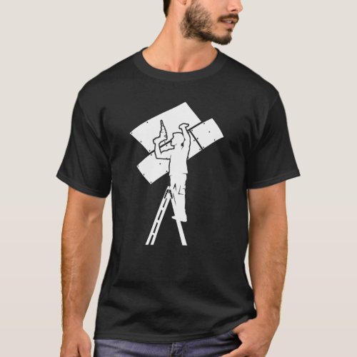 Drywall Work Drywall Contractor Drywall Motif 1 T_Shirt