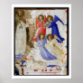 ds 558 f.67v St. Dominic with four musical angels, Poster
