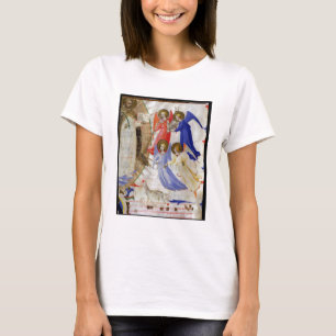 ds 558 f.67v St. Dominic with four musical angels, T-Shirt
