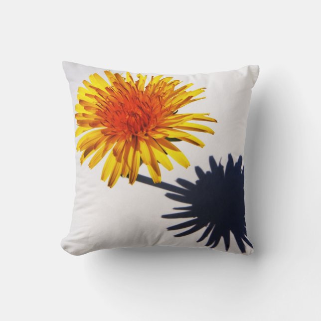 DS Cardamine Pratensis or Dandelion tpa Throw Pillow (Front)