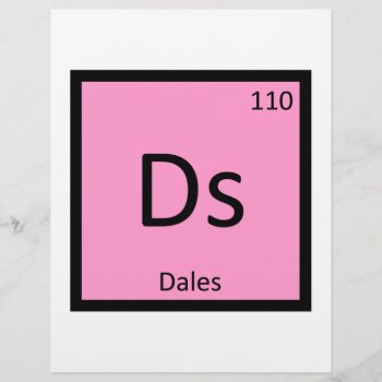 Ds - Dales Pony Horse Chemistry Periodic Table by itselemental at Zazzle