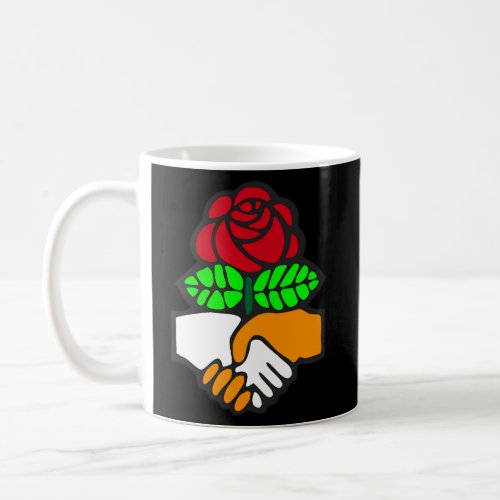 Dsa Democratic Socialists Of America Handshake Coffee Mug