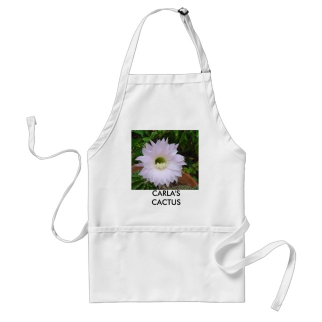 DSC00682, CARLA'S CACTUS ADULT APRON (Front)