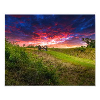 DSC02295(1)-Canon on Yorktown Battlefield Photo Print