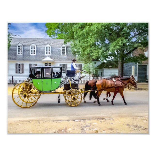DSC02366-Williamsburg Carriage Photo Print (Front)
