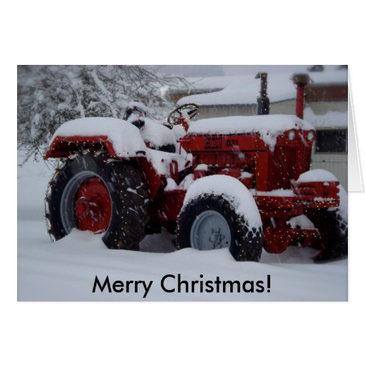 Ford tractor christmas cards #3