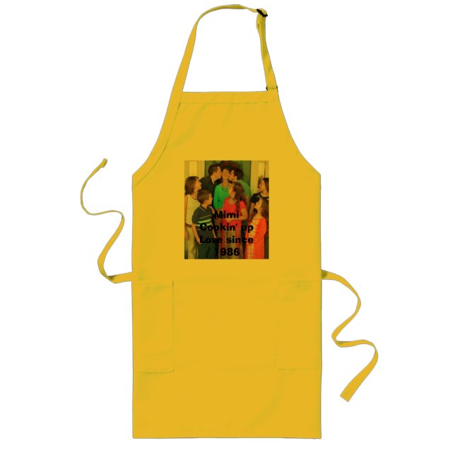 DSC03820, MimiCookin' up Love since 1986, MimiC... Long Apron (Front)