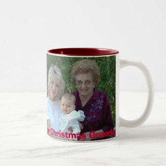DSC_0087, DSC_0086_edited, Merry Christmas Grandma Two-Tone Coffee Mug