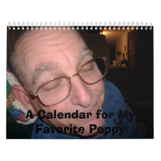 DSCF0001, A Calendar for My Favorite Poppy