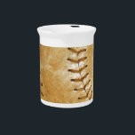 DSCF7523.JPG BEVERAGE PITCHER<br><div class="desc">Personalized Vintage White Baseball r Personalized Pillow White Baseball  Photo and design by Sandy Closs Personalized Pillow White Baseball stitching baseball,  baseballs,  sport,  team,  sports,  catcher,  stadium, " little league",  leisure,  softball, pitcher patriotic,  memorial day</div>