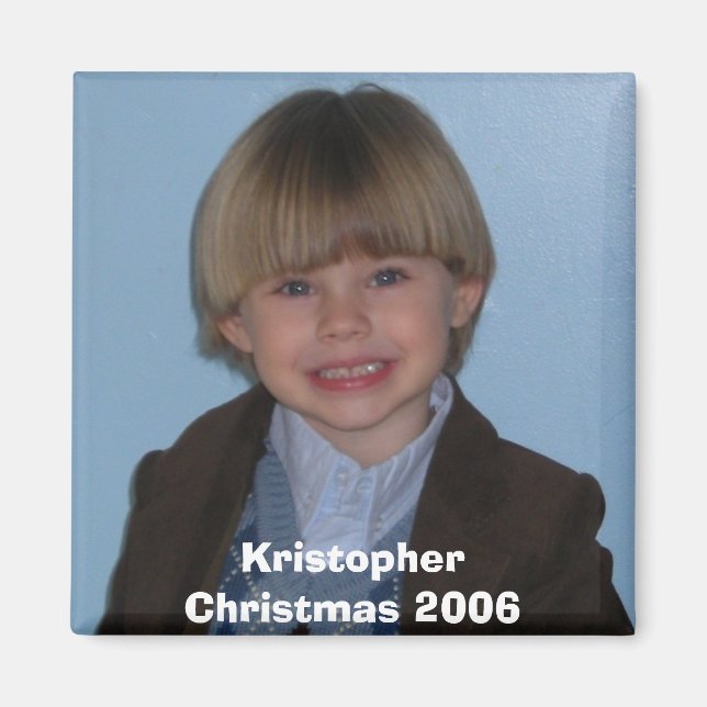 DSCN0094, KristopherChristmas 2006 Magnet (Front)