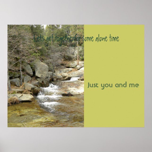 DSCN0316, Lets get togetherfor some alone time,... Poster (Front)