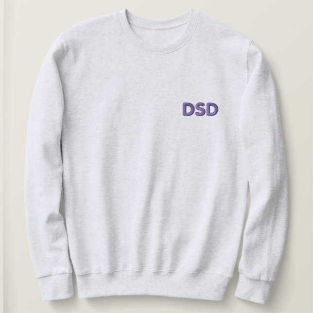 DSD DRIP EMBROIDERED SWEATSHIRT (Design Front)