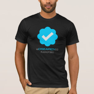 @DSearcy21 - Verified - Black T-Shirt