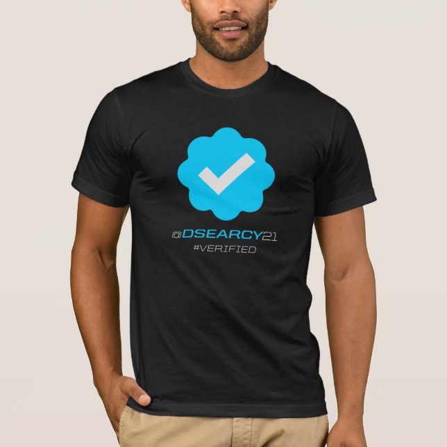 @DSearcy21 - Verified - Black T-Shirt (Front)