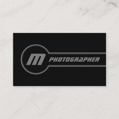 DSLR Camera lenses for Photographers Videographers Business Card
